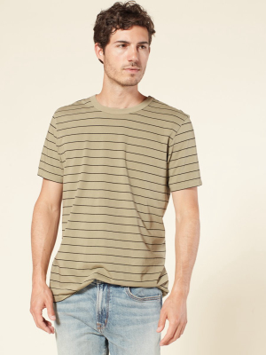 Palms Stripe Tee - Final Sale