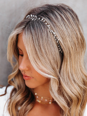 Olive + Piper - Marlowe Hair Vine - Silver - Final Sale