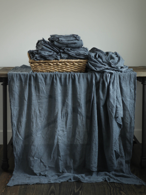 Blue Slate {tight Weave Table Cover}