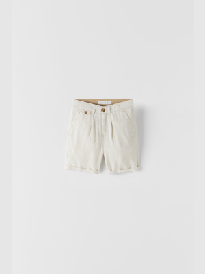 Textured Shorts