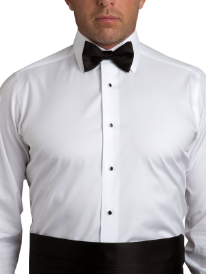 Cp100001 | Black Satin Pre-tied Bow Tie & Cummerbund Set