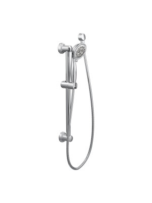 Moen 3863ep Multi-function Hand Shower Package With Hose And Slide Bar Included - Chrome