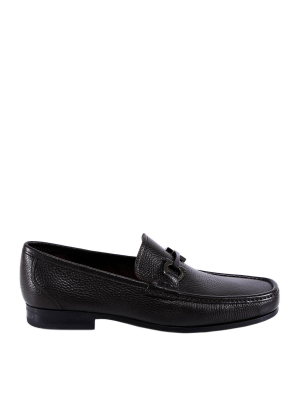 Salvatore Ferragamo Gancini Bit Loafers