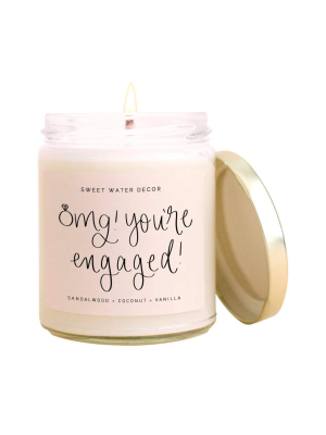 Omg You're Engaged Soy Candle