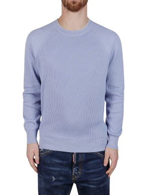 Brunello Cucinelli Rib-knit Crewneck Jumper