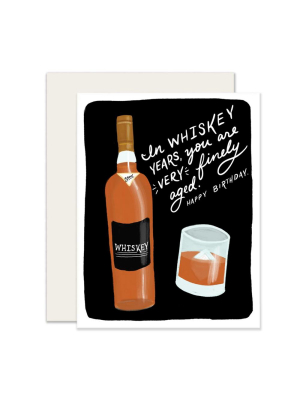 Whiskey Years Card