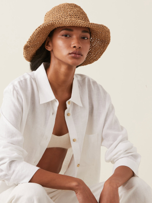 Fornillo Woven Straw Sunhat