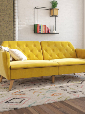 Tallulah Memory Foam Futon And Sofa Bed - Novogratz