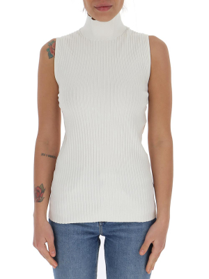 Proenza Schouler White Label Cut-out Knit Top