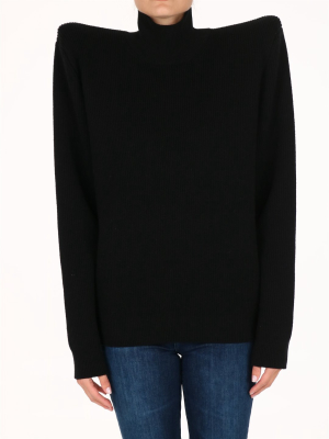 Balenciaga Oversized Shoulder Pads Sweater