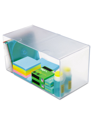 Deflecto Desk Cube Double Cube 12 X 6 X 6 350501