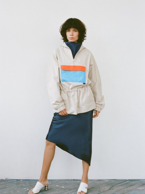 Pullover Anorak - Colorblock Multi