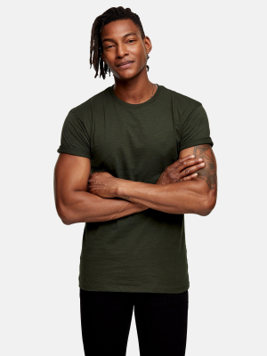 Green Slub T-shirt