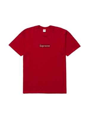 Supreme Swarovski Box Logo Tee