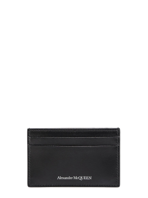 Alexander Mcqueen Signature Embossed Cardholder