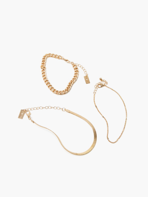 Chain Bracelet Set