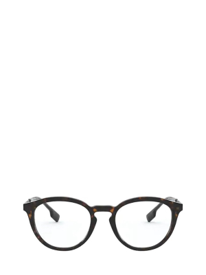 Burberry Eyewear Round Frame Glasses