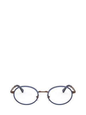 Persol Oval Frame Glasses