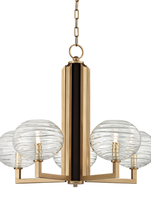 Breton 5 Light Chandelier