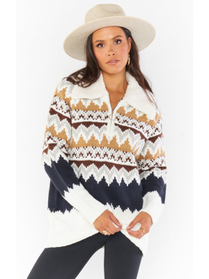 Show Me You Mumu Sun Valley Pullover