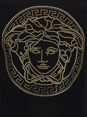 Versace Crystal Embellished T-shirt