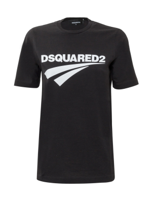 Dsquared2 Logo Print Crewneck T-shirt