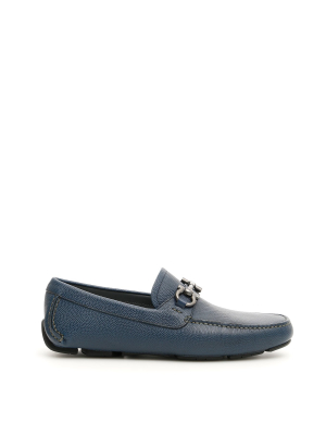 Salvatore Ferragamo Gancio Penny Bar Loafers