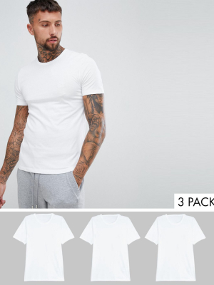 Boss Bodywear 3 Pack Crew Neck T-shirts