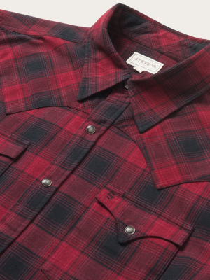 Brushed Twill Plaid Shirt