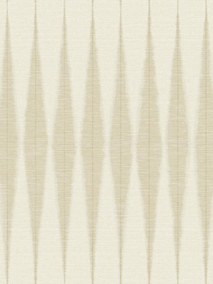 Handloom Wallpaper In Beige From Magnolia Home Vol. 2 By Joanna Gaines