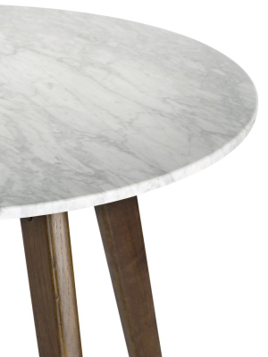 Riley Marble Round Dining Table