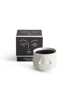 Muse Noir Ceramic Candle