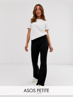 Asos Design Petite Basic Kick Flare Leggings