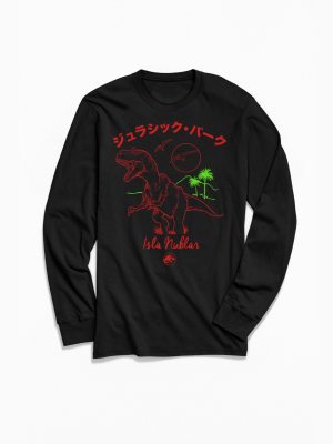 Jurassic Park Isla Nublar Long Sleeve Tee