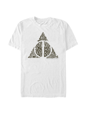 Men's Harry Potter Deathly Hallows Secrets T-shirt