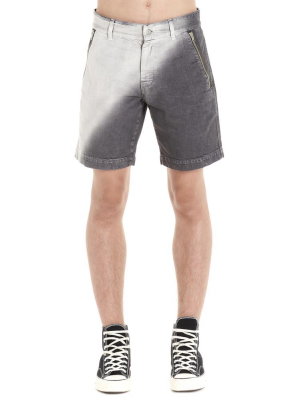 Diesel Red Tag Two-tone Shorts