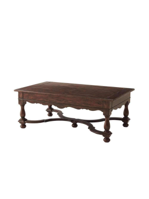 The Antiqued Cocktail Table