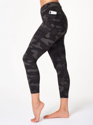 Sweaty Betty Power 7/8 Workout Legging - Black Camo - Final Sale