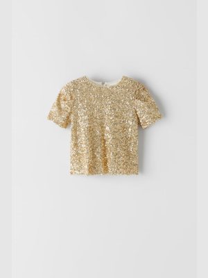 Sequin T-shirt