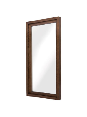 Nuevo Glam Wall Mirror - Walnut