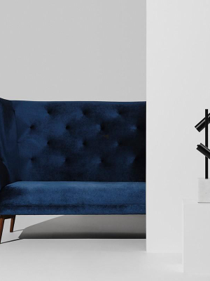 Nuevo Klara Double Seat Sofa - Midnight Blue