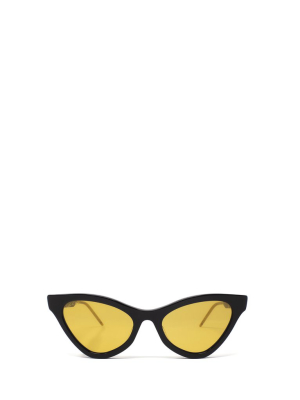 Gucci Eyewear Cat Eye Frame Sunglasses