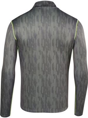 Mizuno Men's Breath Thermo Base Layer Half Zip Running Shirt