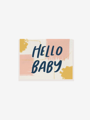 Hello Baby Card