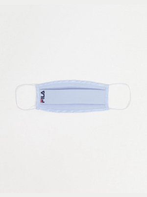 Fila Small Logo Face Covering In Sky Blue