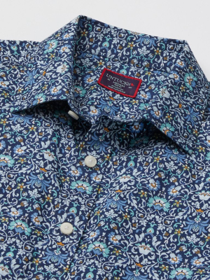 Classic Cotton Short-sleeve Alverdi Shirt - Final Sale