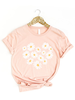 Daisy Heart Graphic Tee