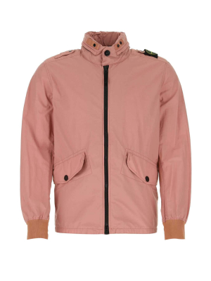 Stone Island Front Pockets Zipped Jacket