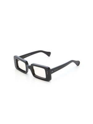 Square-frame Acetate Sunglasses