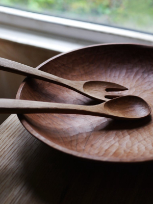 Wooden Salad Servers